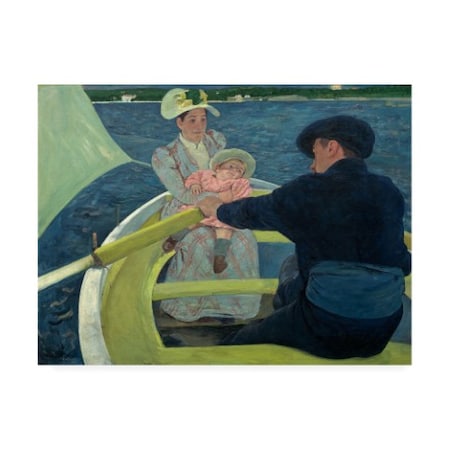 Mary Cassatt 'The Boating Party 1893-94' Canvas Art,18x24